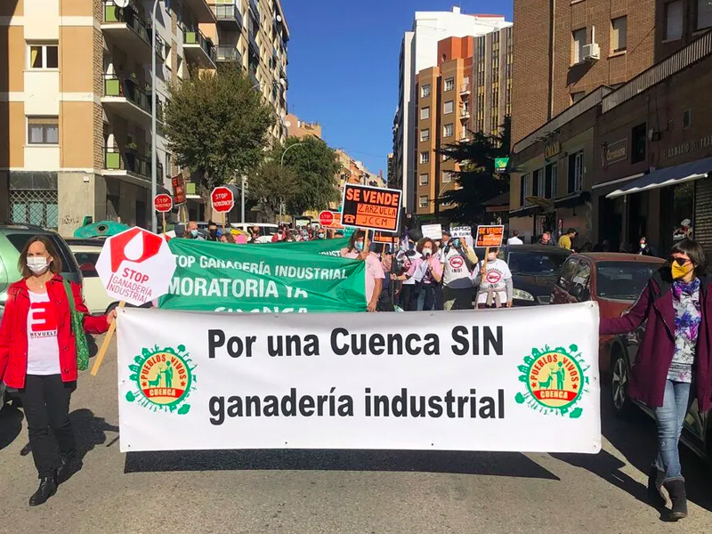 El rechazo a las macrogranjas llega a la capital - imagen 1