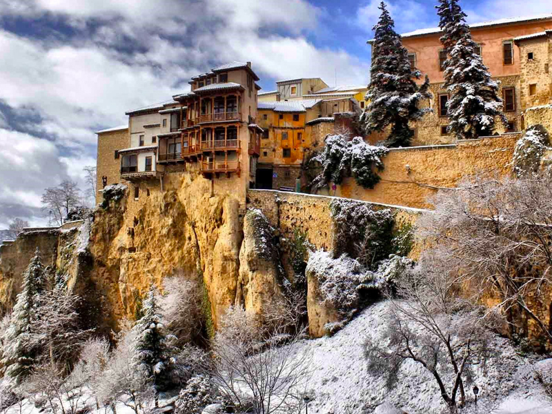 Cuenca y Guadalajara estarán este lunes en aviso por nevadas - imagen 1