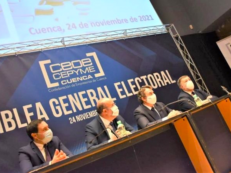 CEOE-Cepyme Cuenca reelige por aclamación a David Peña como presidente - imagen 1