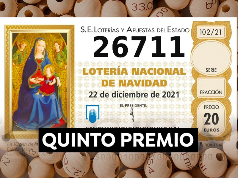 Quinto premio vendido en Motilla - imagen 1