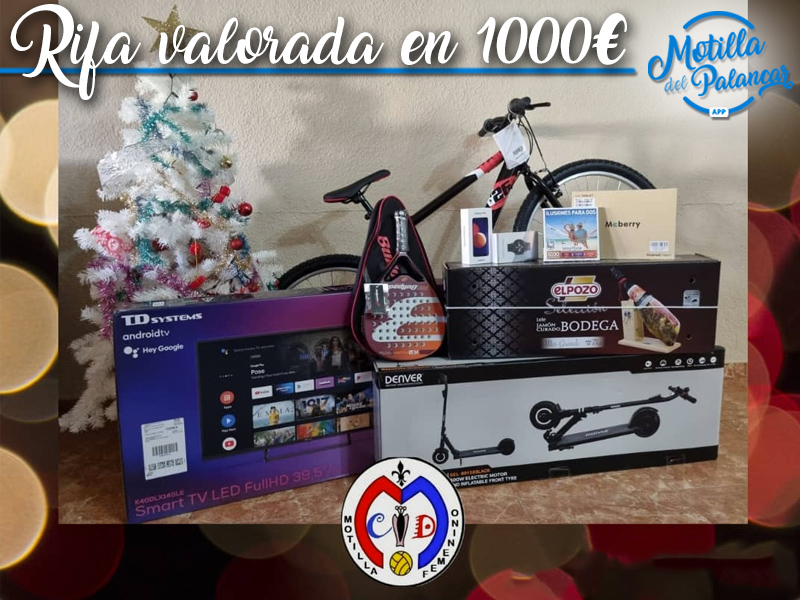 Rifa del Motilla Femenino con premio valorado en más de 1.000€ - imagen 1