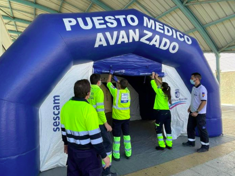 El Mirador acoge una unidad móvil de vacunación sin cita previa - imagen 1