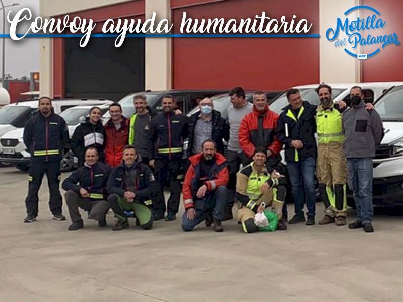 Dos Bomberos de Motilla entre los que parten en un convoy de ayuda humanitaria para Ucrania - imagen 1