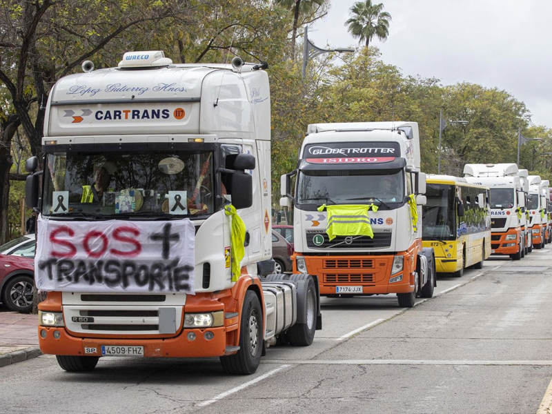 Los transportistas levantarán el paro cuando haya un decreto que impida contratar por debajo de costes - imagen 1