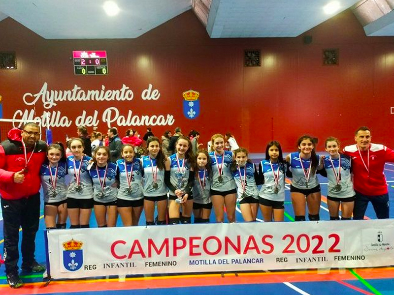 Campeonas voleibol motilla app