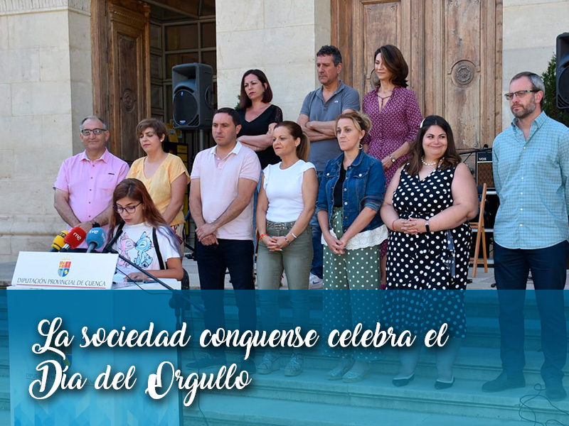 La sociedad conquense celebra el Día del Orgullo en los jardines de Diputación pidiendo acabar con la LGTBIfobia - imagen 1