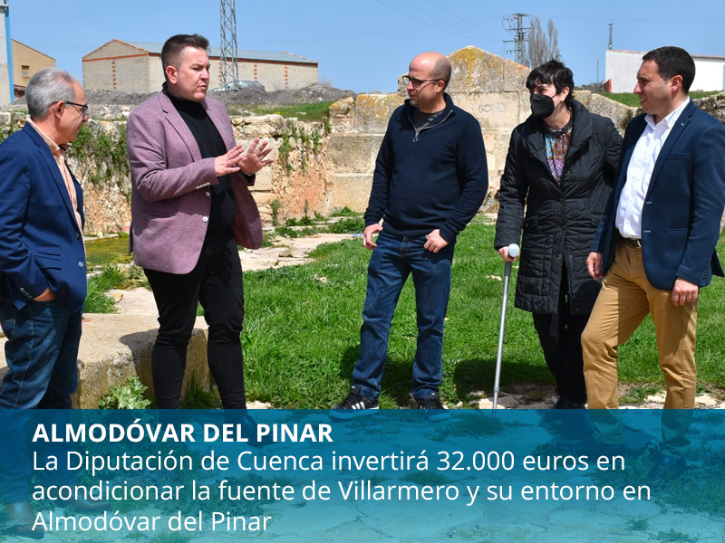 La Diputación de Cuenca invertirá 32.000 euros en acondicionar la fuente de Villarmero y su entorno en Almodóvar del Pinar - imagen 1