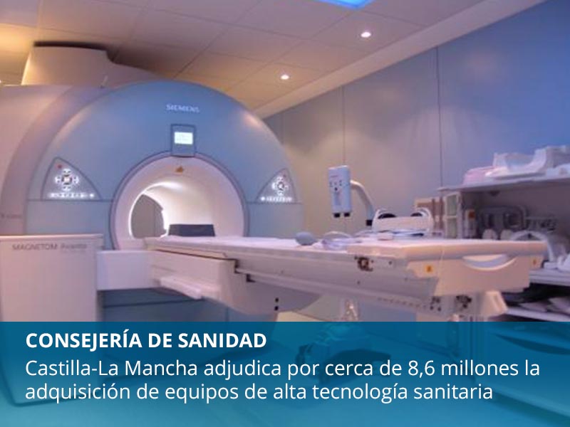 Castilla-La Mancha adjudica por cerca de 8,6 millones la adquisición de equipos de alta tecnología sanitaria - imagen 1