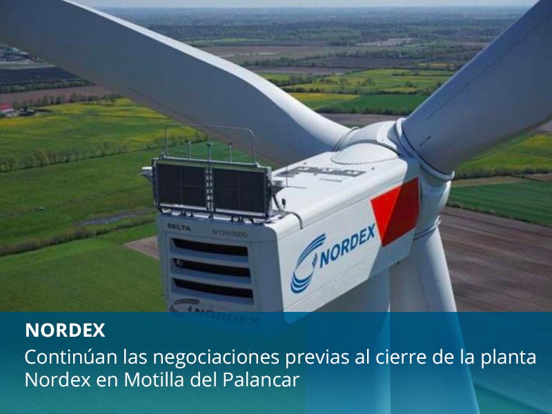 Continúan las negociaciones previas al cierre de la planta Nordex en Motilla del Palancar - imagen 1