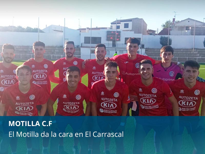 El Motilla C.F consigue la victoria en "El Carrascal" - imagen 1