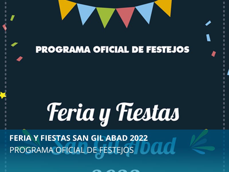 Programación Feria y Fiestas Motilla 2022 - imagen 1