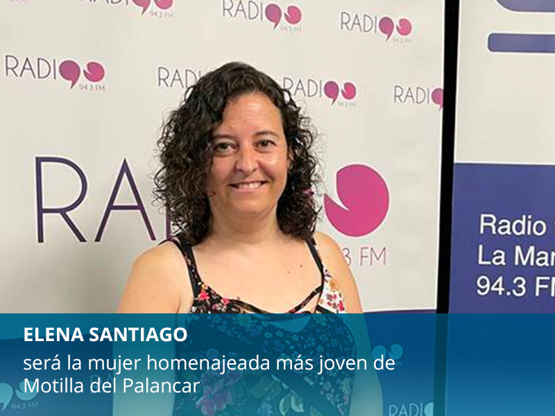 Elena Santiago será la mujer homenajeada más joven de Motilla del Palancar - imagen 1