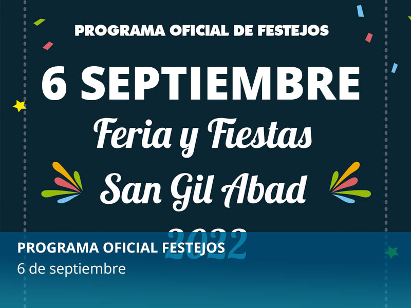 Programación 6 de Septiembre - imagen 1