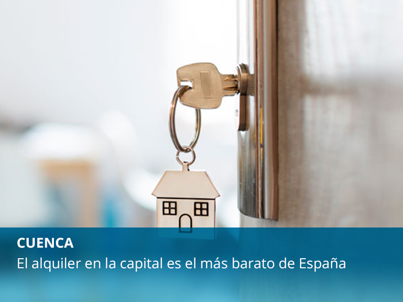 El alquiler de Cuenca el más barato de España - imagen 1