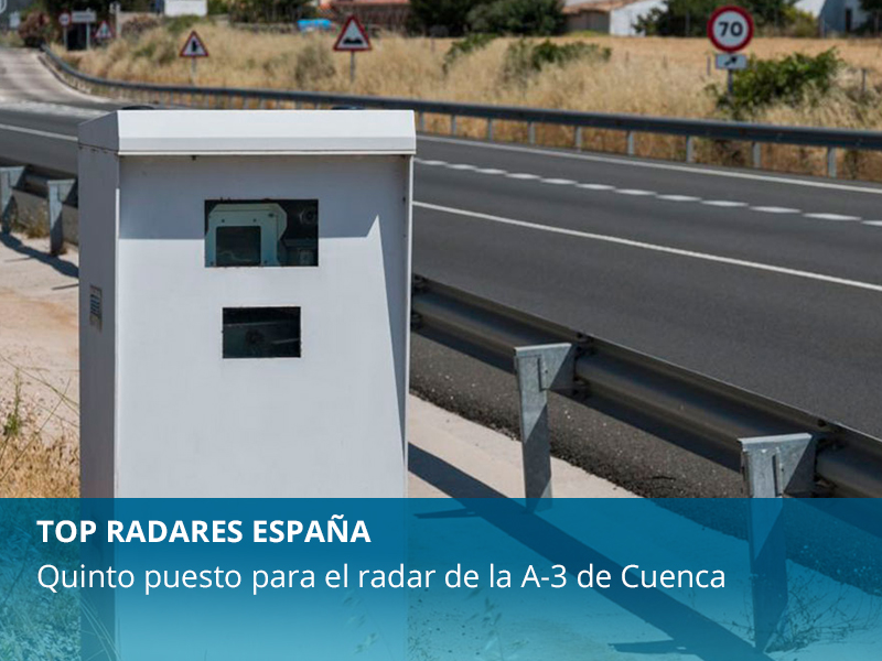 Quinto puesto para el radar de la A-3 en Cuenca - imagen 1