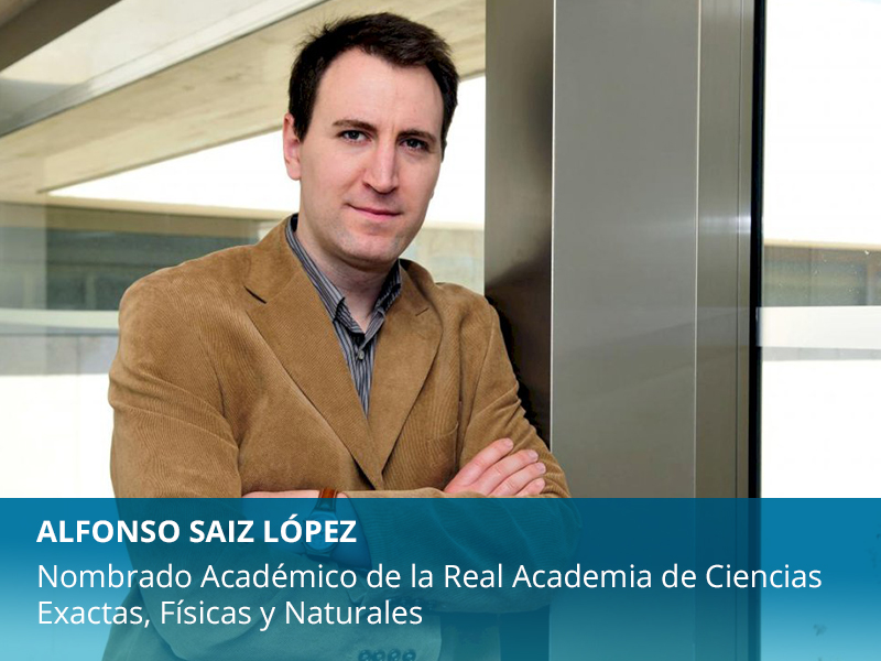 Alfonso Saiz entra en la Real Academia de Ciencias Exactas, Físicas y Naturales - imagen 1