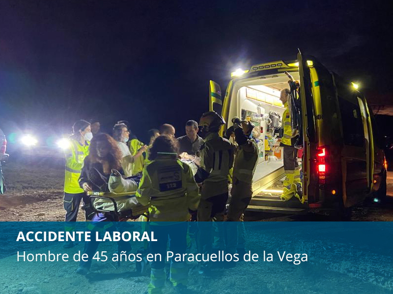 Accidente laboral en Paracuellos de la Vega - imagen 1