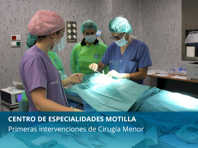 Primeras Intervenciones de cirugía menor - imagen 1