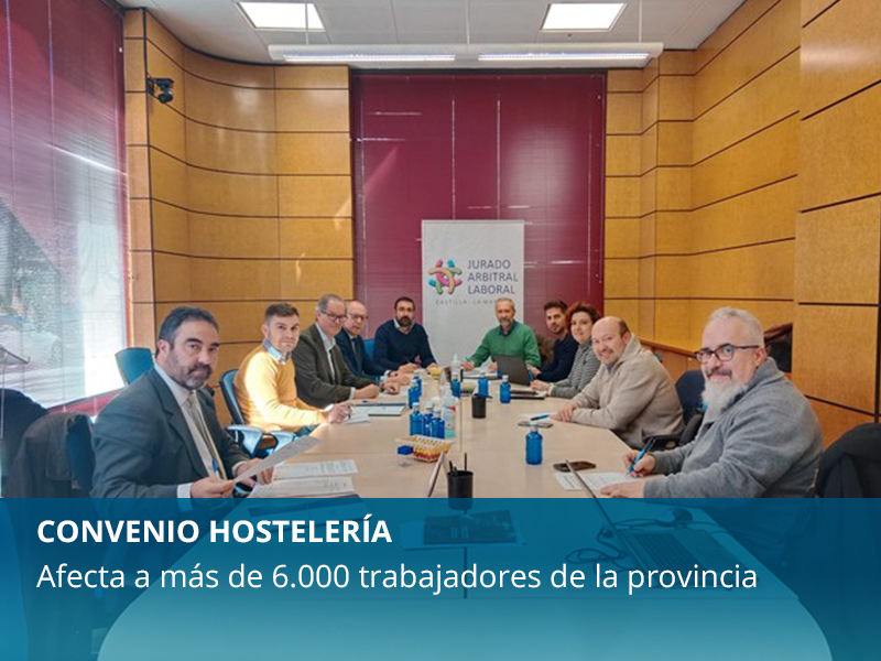 Firmado el convenio de hostelería de Cuenca - imagen 1