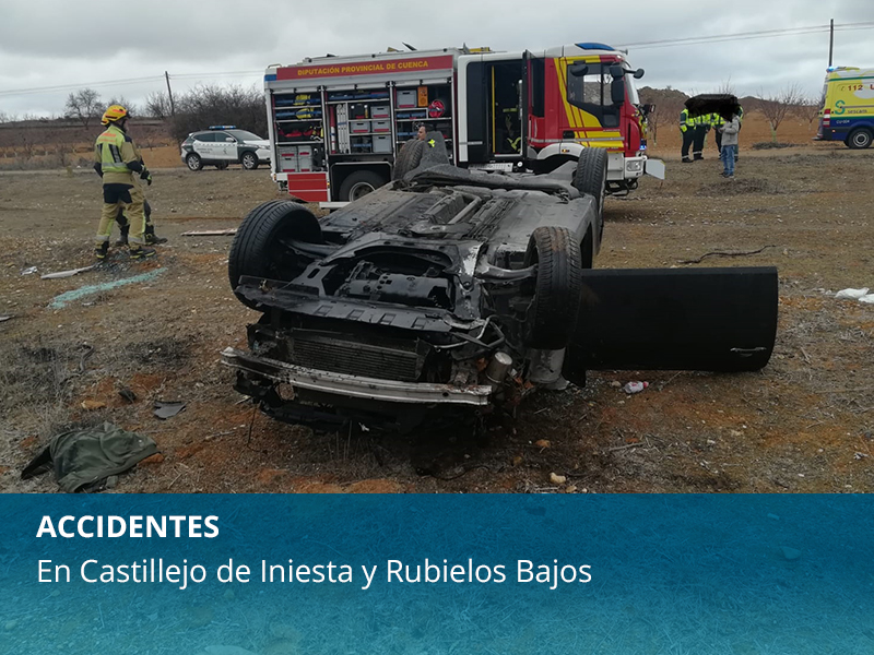 Accidentes en Castillejo y Rubielos Bajos - imagen 1