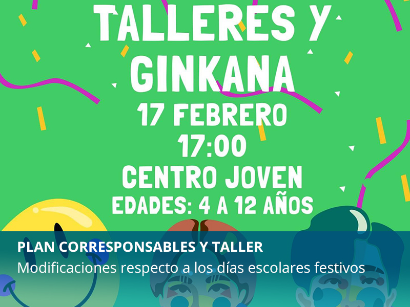 Plan Corresponsables y nuevo taller - imagen 1