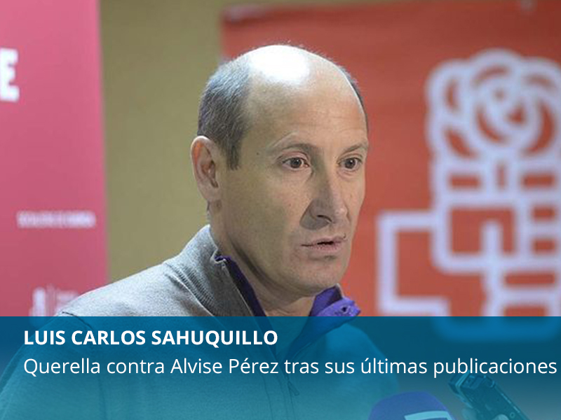 Luis Carlos Sahuquillo denuncia a Alvise Pérez - imagen 1