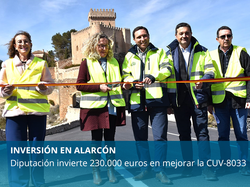 Mejorada la entrada a Alarcón - imagen 1