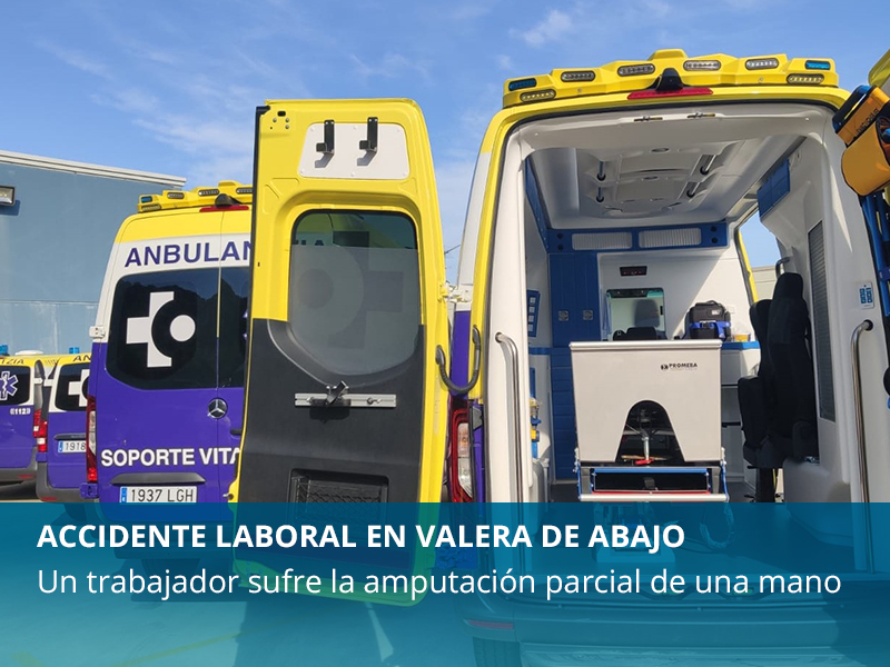 Accidente laboral en Valera de Abajo - imagen 1