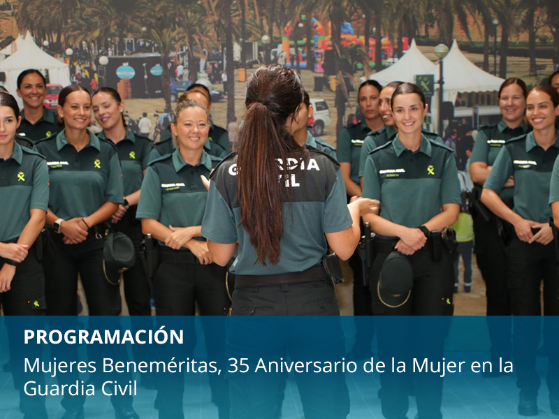 Mujeres Beneméritas, 35 Aniversario de la Mujer en la Guardia Civil - imagen 1