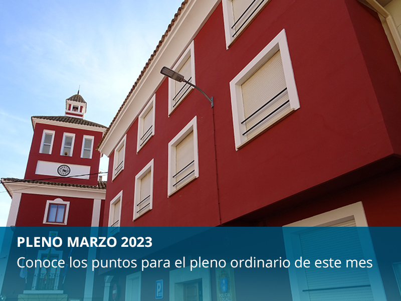 Pleno de Marzo de 2023 - imagen 1