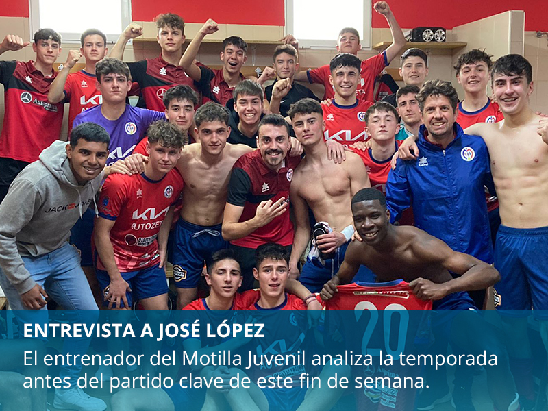 Entrevista a José López, entrenador del Motilla Juvenil  - imagen 1