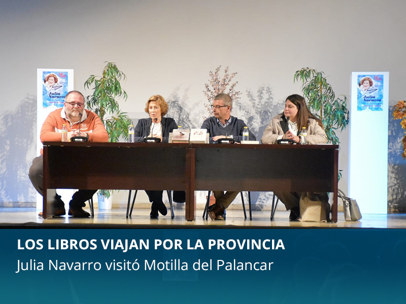 Julia Navarro en Motilla del Palancar - imagen 1