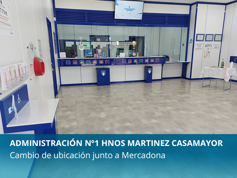 Cambio de ubicación Administración Lotería Nº1 - imagen 1