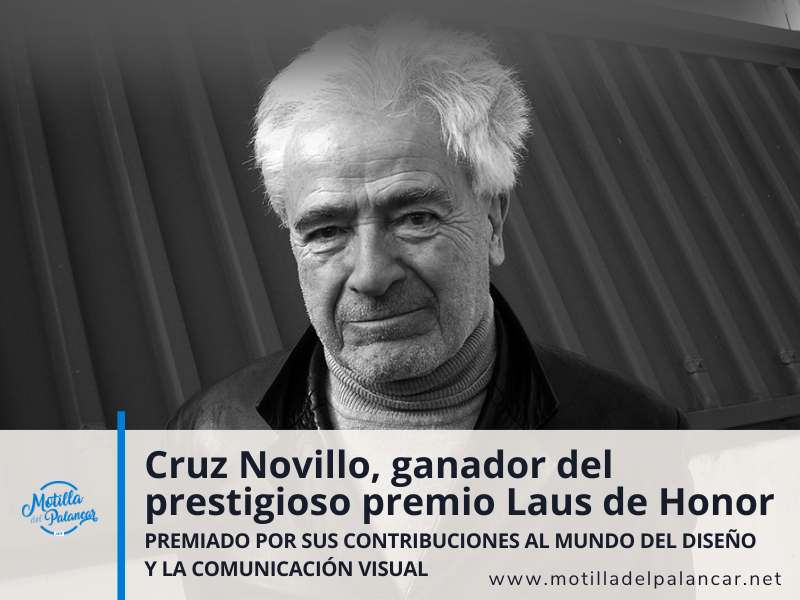 El diseñador conquense Cruz Novillo, ganador del prestigioso premio Laus de Honor 2023 - imagen 1