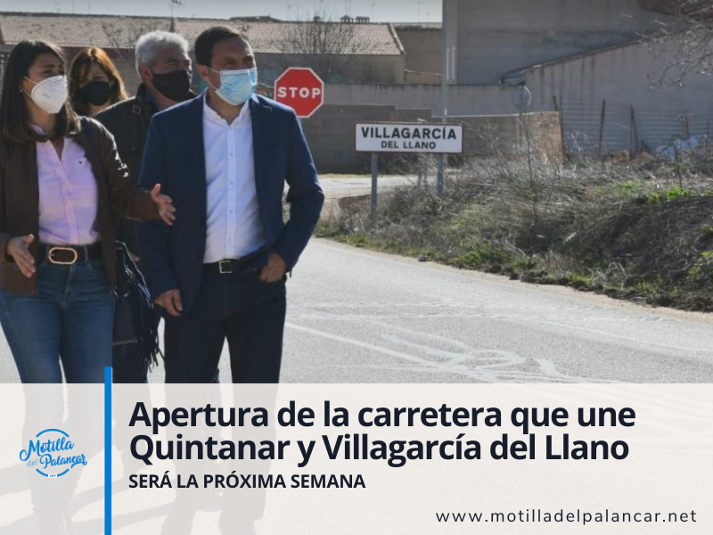 Apertura de la carretera une Quintanar con Villagarcía del Llano - imagen 1