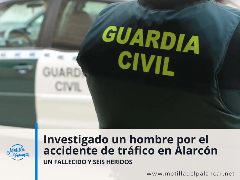 Investigado un hombre por el accidente de tráfico en Alarcón - imagen 1