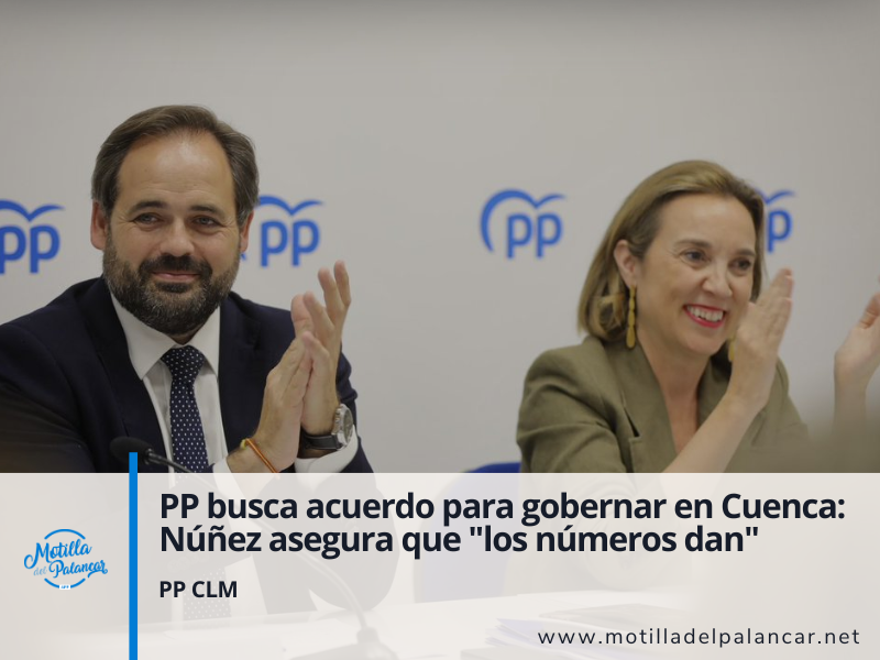 PP busca acuerdo para gobernar en Cuenca: Núñez asegura que "los números dan" - imagen 1