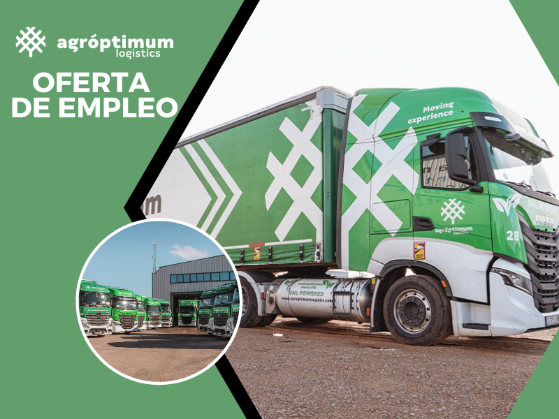 OFERTA DE EMPLEO. Agróptimum transporte y servicios logísticos. - imagen 1
