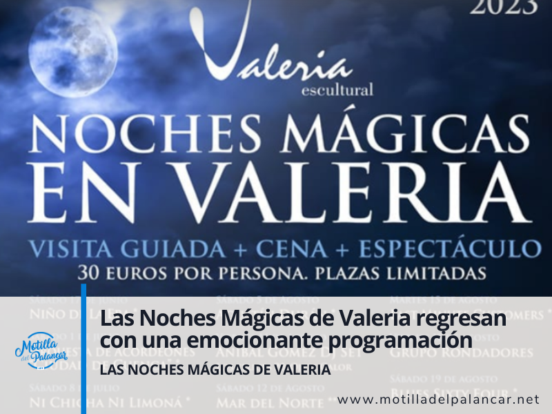 Las Noches Mágicas de Valeria regresan con una emocionante programación de catorce actuaciones - imagen 1