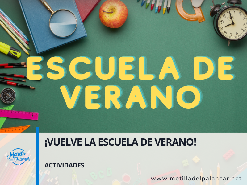 ¡VUELVE LA ESCUELA DE VERANO!  - imagen 1