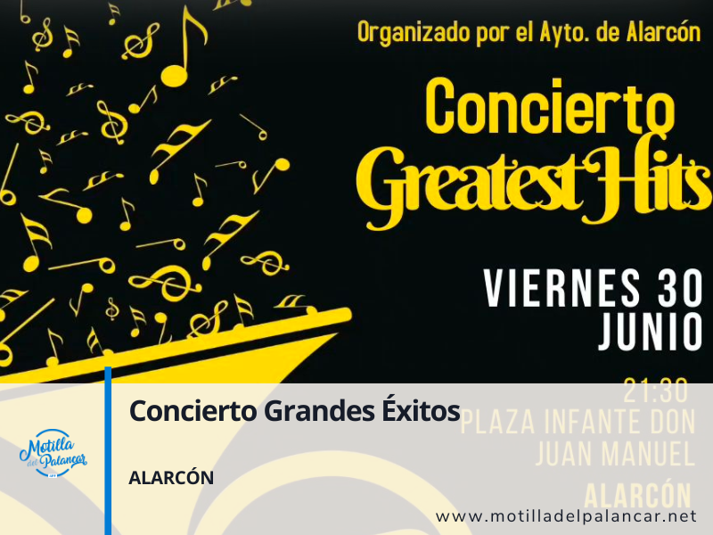 Concierto "Greatest Hits", en Alarcón - imagen 1