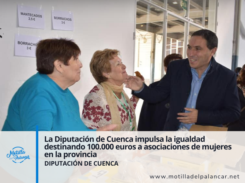 La Diputación de Cuenca impulsa la igualdad destinando 100.000 euros a asociaciones de mujeres en la provincia - imagen 1