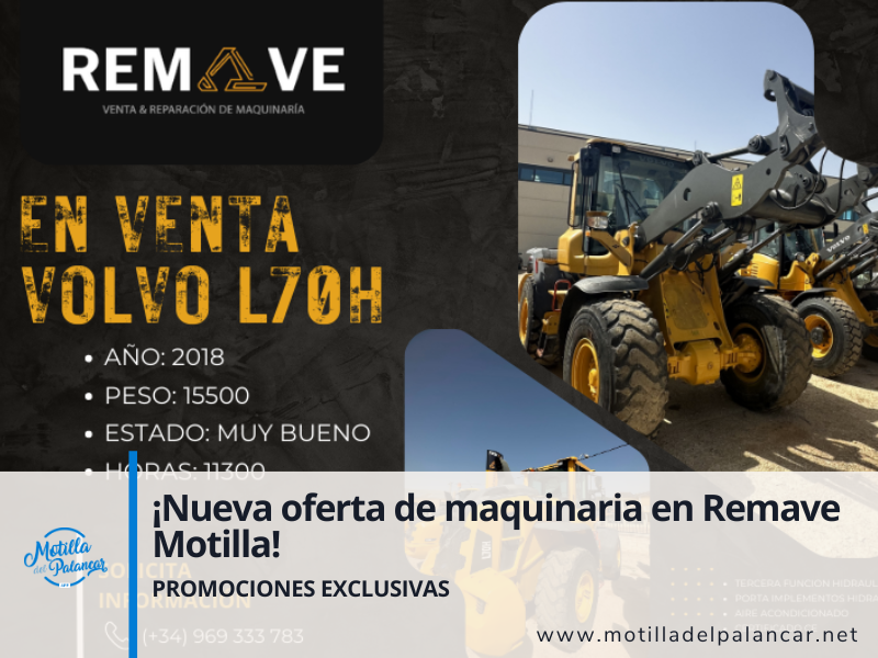 🚜 ¡Nueva oferta de maquinaria en Remave Motilla! - imagen 1
