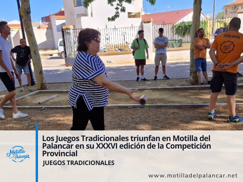 Los Juegos Tradicionales triunfan en Motilla del Palancar - imagen 1