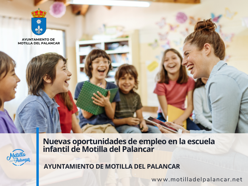 Nuevas oportunidades de empleo en la escuela infantil de Motilla del Palancar - imagen 1