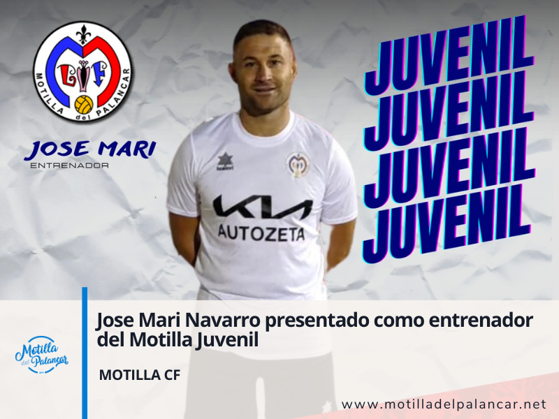 Jose Mari Navarro presentado como entrenador del Motilla Juvenil - imagen 1