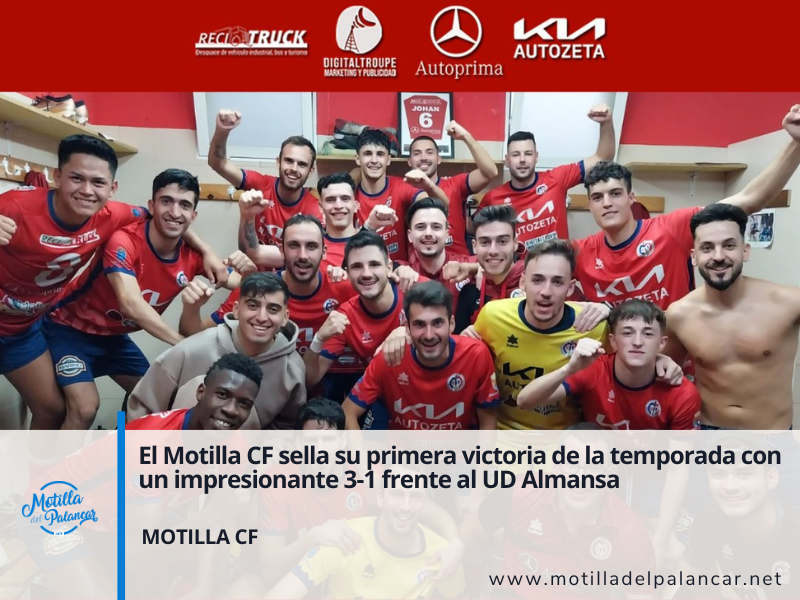 El Motilla CF sella su primera victoria de la temporada con un impresionante 3-1 frente al UD Almansa - imagen 1