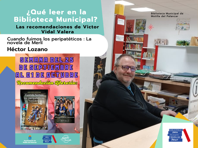 La recomendación semanal de Victor Vidal. ¿Qué leer en la Biblioteca Municipal? - imagen 1