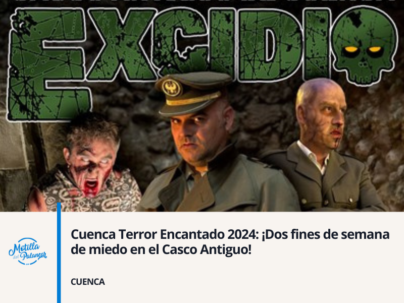 Cuenca Terror Encantado 2024: ¡Dos fines de semana de miedo en el Casco Antiguo! - imagen 1
