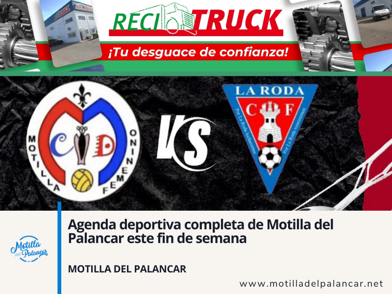 Agenda deportiva completa de Motilla del Palancar este fin de semana - imagen 1